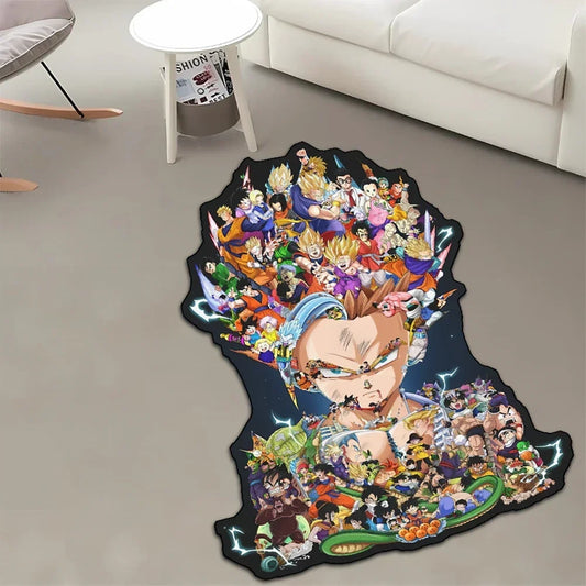 Dragon Ball Collage Rugs