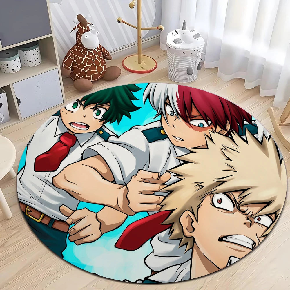 My Hero Academia Round Rug