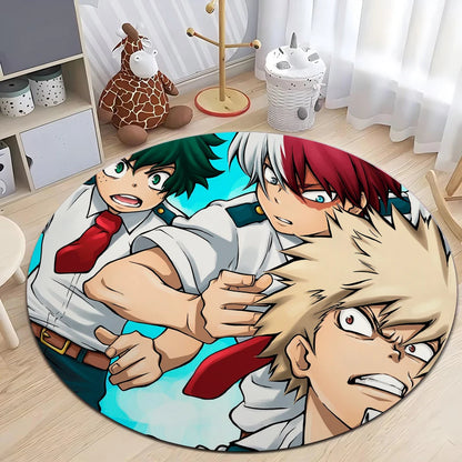 My Hero Academia Round Rug