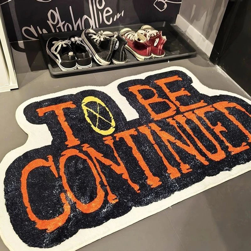 To Be Continued One Piece Rug