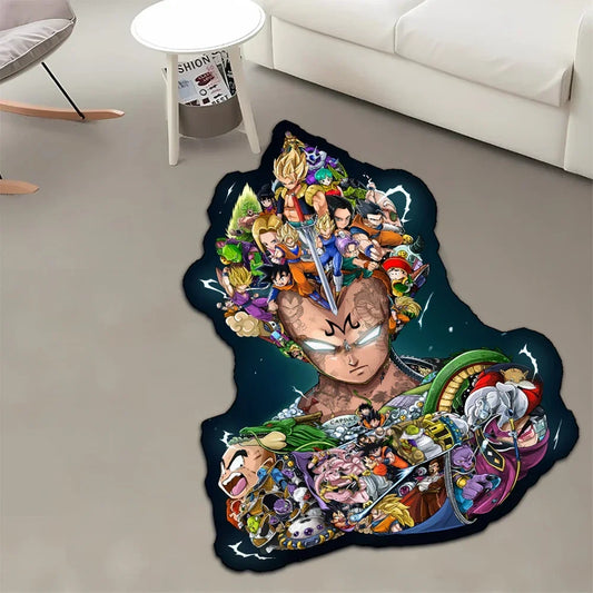 Dragon Ball Collage Rugs