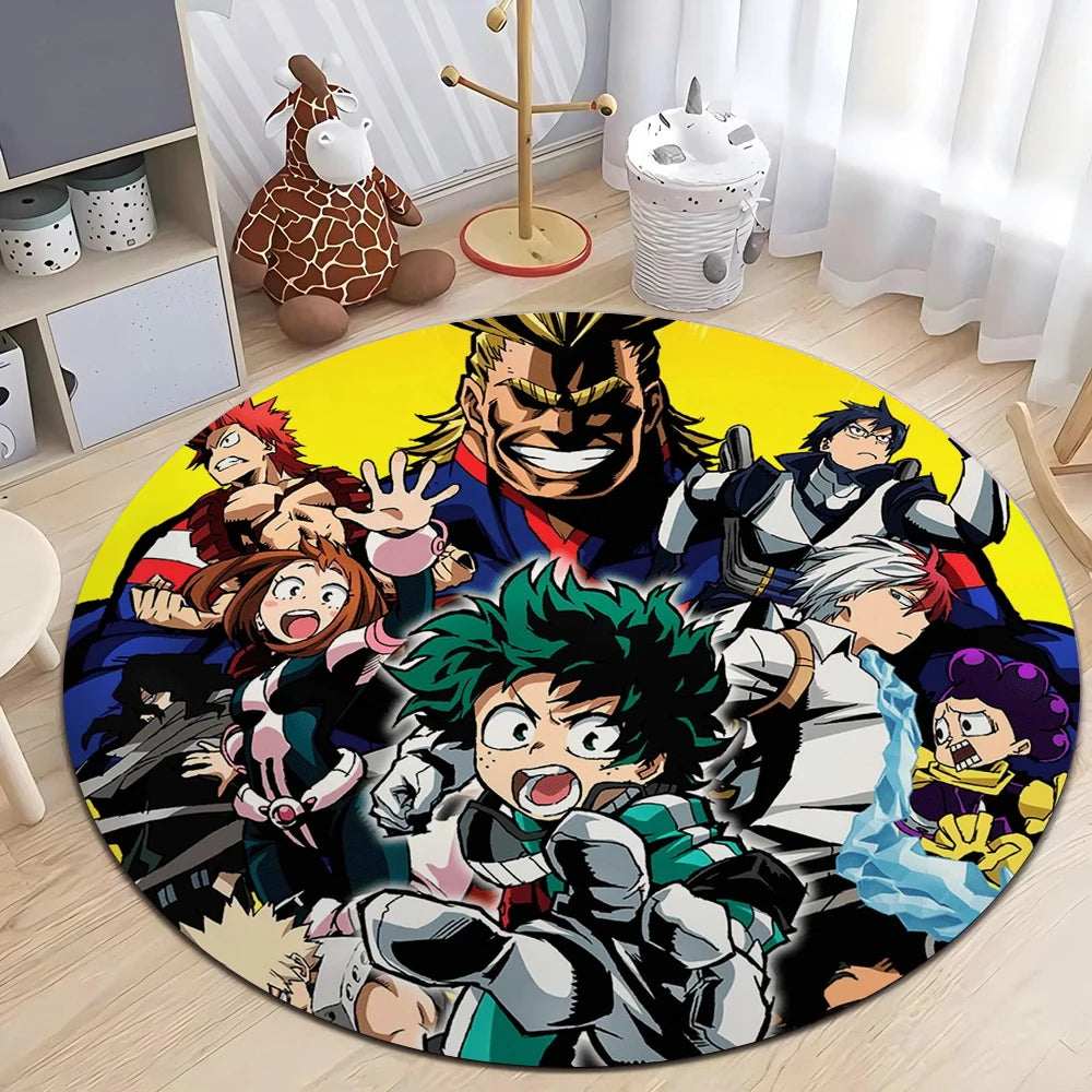 My Hero Academia Round Rug