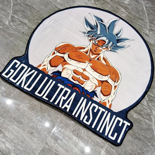 Dragon Ball Goku Ultra Instinct Rug