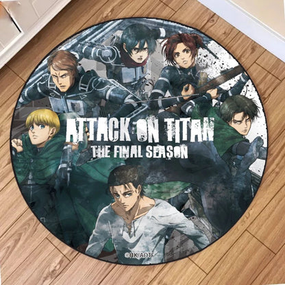 Attack on Titan Round Rugs