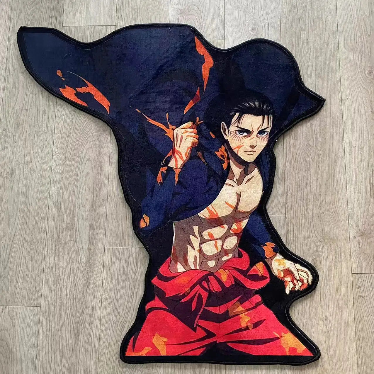 Attack On Titan Eren Rug