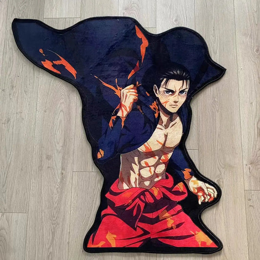 Attack On Titan Eren Rug