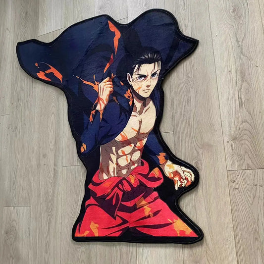 Attack On Titan Eren Rug