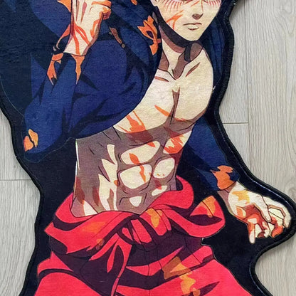 Attack On Titan Eren Rug