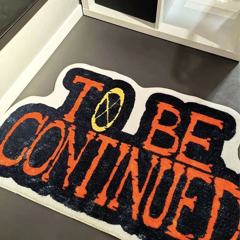 To Be Continued One Piece Rug